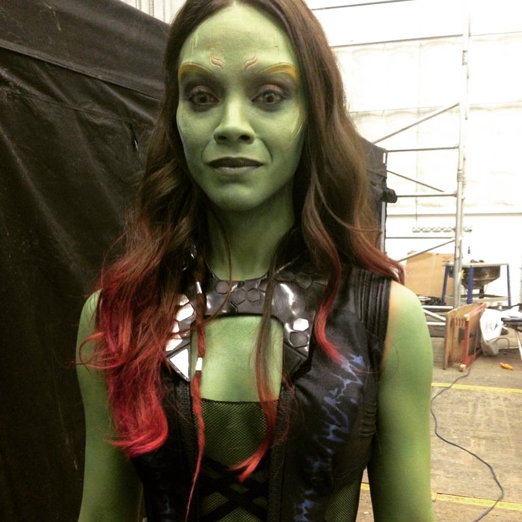 Guardiões da Galáxia Vol. 3 Zoe Saldana confirma seu retorno em postagem na rede social
